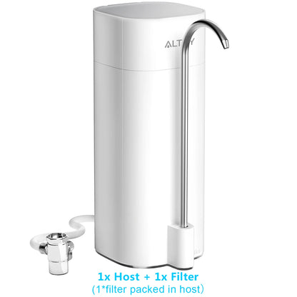 Easy-to-install ALTHY AL-CF05 countertop water filtration system with ultrafiltration membrane