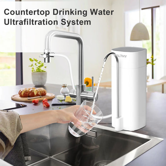 ALTHY AL-CF05 4-stage countertop ultrafiltration system for cleaner drinking water