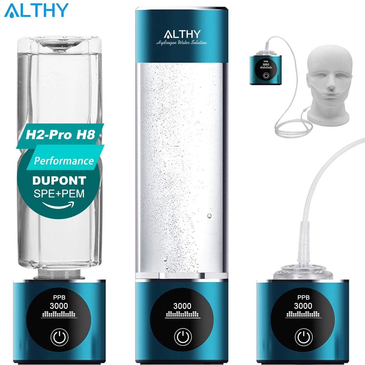 Boost Your Energy and Vitality with ALTHY Hydrogen Water Generator – Easy to Use